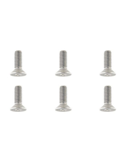 Vis titane FHC M4 x 12mm - 6 pcs - CORALLY - C-34032