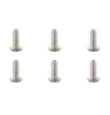 Vis titane BHC M4 x 10mm - 6 pcs - CORALLY - C-34042