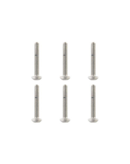 Vis titane BHC M4 x 25mm - 6 pcs - CORALLY - C-34046