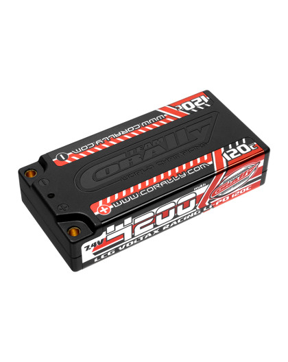 TEAM CORALLY - VOLTAX 120C LIP O BATTERY - 4200MAH - 7.4V - L - C-495