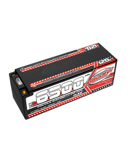 TEAM CORALLY - VOLTAX 120C LIP O BATTERY - 6500MAH - 14.8V - - C-4953