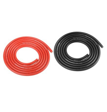 Fil Noir et Rouge 14AWG D3.5mm - 2x1m - CORALLY - C-50122