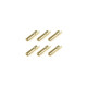 Prise male 4.0mm Solid Type - 6 pcs - CORALLY - C-50152