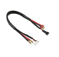 TEAM CORALLY - CHARGE/BALANCE LEAD - T-PLUG 2S - CHARGER 6S - C-50281