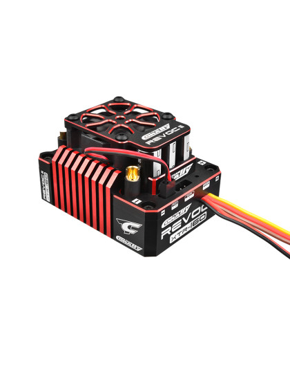 Variateur 1/8 Revoc II 160A 2-6S Rouge - CORALLY - C-53010