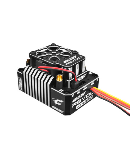 Variateur 1/8 Revoc II 160A 2-6S Black - CORALLY - C-53011