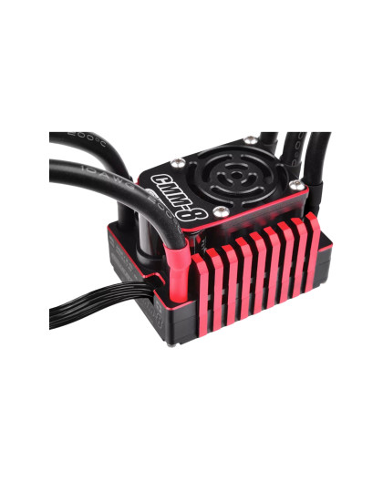 Variateur 1/8 CMM-8 Racing 240A 2-4S -Noir/Rouge - CORALLY - C-53020