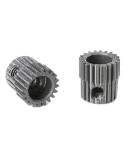 Pignon 20T Alu étroit - 64 DP - D3.17mm - CORALLY - C-70320