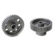 TEAM CORALLY - 64 DP PINION - SHORT - HARD ANODISED AL7075 - - C-7033