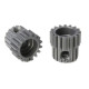 TEAM CORALLY - 48 DP PINION - SHORT - HARD ANODISED AL7075 - - C-7041