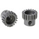 TEAM CORALLY - 48 DP PINION - SHORT - HARD ANODISED AL7075 - - C-7041
