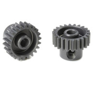TEAM CORALLY - 48 DP PINION - SHORT - HARD ANODISED AL7075 - - C-7042