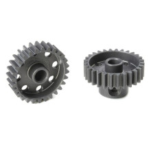 TEAM CORALLY - 48 DP PINION - SHORT - HARD ANODISED AL7075 - - C-7042