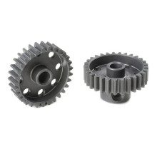 TEAM CORALLY - 48 DP PINION - SHORT - HARD ANODISED AL7075 - - C-7042
