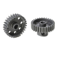 TEAM CORALLY - 48 DP PINION - SHORT - HARD ANODISED AL7075 - - C-7042