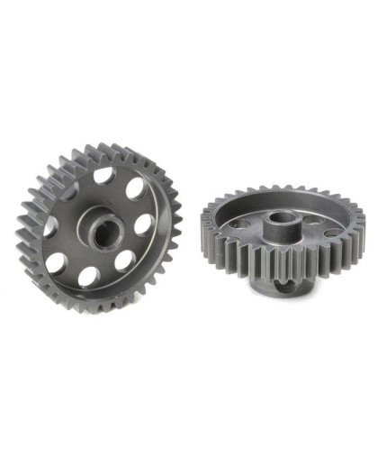 Pignon 35T Alu étroit - 48 DP - D3.17mm - CORALLY - C-70435