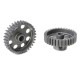 TEAM CORALLY - 48 DP PINION - SHORT - HARD ANODISED AL7075 - - C-7043