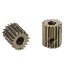 TEAM CORALLY - 64 DP PINION - SHORT - HARDENED STEEL - 17 TE - C-7131