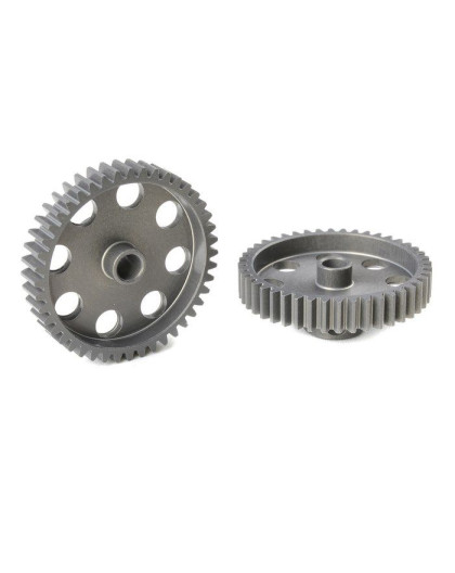 Pignon 44T Alu étroit - 48 DP - D3.17mm - CORALLY - C-70444