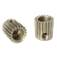 TEAM CORALLY - 64 DP PINION - SHORT - HARDENED STEEL - 19 TE - C-7131