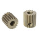 TEAM CORALLY - 64 DP PINION - SHORT - HARDENED STEEL - 18 TE - C-7131