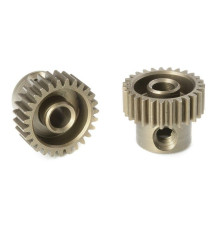 TEAM CORALLY - 64 DP PINION - SHORT - HARDENED STEEL - 27 TE - C-7132