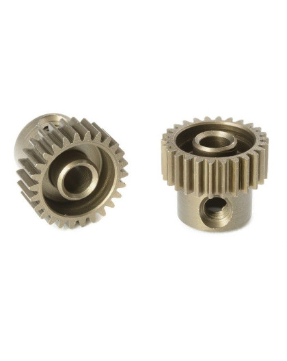TEAM CORALLY - 64 DP PINION - SHORT - HARDENED STEEL - 26 TE - C-7132