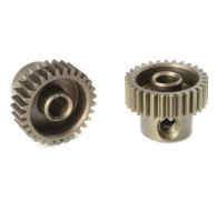 TEAM CORALLY - 64 DP PINION - SHORT - HARDENED STEEL - 29 TE - C-7132