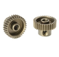 TEAM CORALLY - 64 DP PINION - SHORT - HARDENED STEEL - 32 TE - C-7133