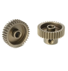 TEAM CORALLY - 64 DP PINION - SHORT - HARDENED STEEL - 35 TE - C-7133