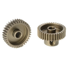 TEAM CORALLY - 64 DP PINION - SHORT - HARDENED STEEL - 36 TE - C-7133
