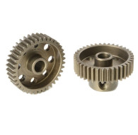 TEAM CORALLY - 64 DP PINION - SHORT - HARDENED STEEL - 38 TE - C-7133
