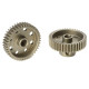 TEAM CORALLY - 64 DP PINION - SHORT - HARDENED STEEL - 42 TE - C-7134
