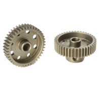 TEAM CORALLY - 64 DP PINION - SHORT - HARDENED STEEL - 42 TE - C-7134