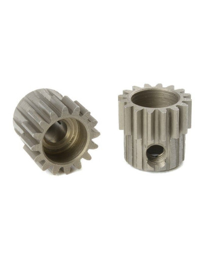 TEAM CORALLY - 48 DP PINION - SHORT - HARDENED STEEL - 16 TE - C-7141
