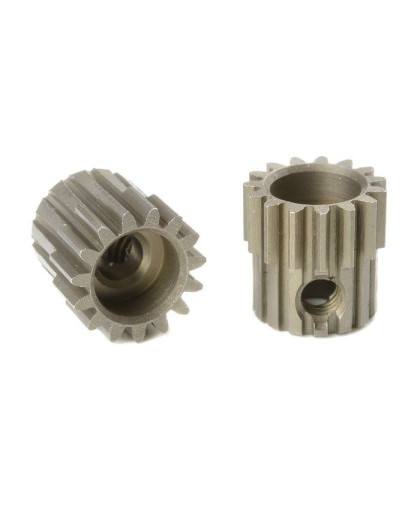 TEAM CORALLY - 48 DP PINION - SHORT - HARDENED STEEL - 15 TE - C-7141
