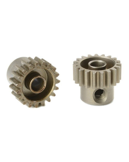 TEAM CORALLY - 48 DP PINION - SHORT - HARDENED STEEL - 19 TE - C-7141