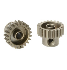 TEAM CORALLY - 48 DP PINION - SHORT - HARDENED STEEL - 21 TE - C-7142