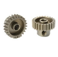 TEAM CORALLY - 48 DP PINION - SHORT - HARDENED STEEL - 24 TE - C-7142