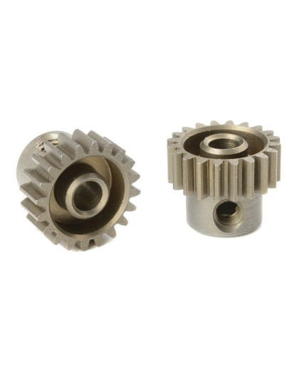 TEAM CORALLY - 48 DP PINION - SHORT - HARDENED STEEL - 20 TE - C-7142