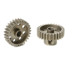 TEAM CORALLY - 48 DP PINION - SHORT - HARDENED STEEL - 28 TE - C-7142