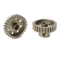 TEAM CORALLY - 48 DP PINION - SHORT - HARDENED STEEL - 28 TE - C-7142