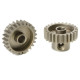 TEAM CORALLY - 48 DP PINION - SHORT - HARDENED STEEL - 25 TE - C-7142