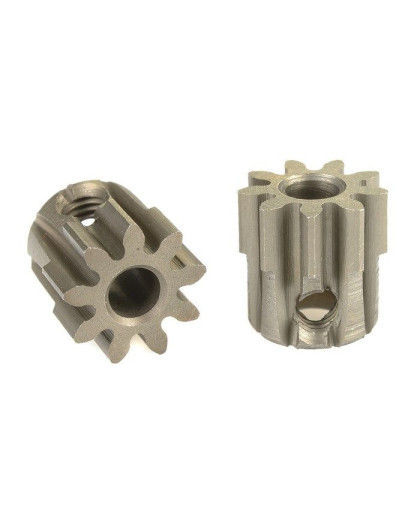 TEAM CORALLY - 32 DP PINION - SHORT - HARDENED STEEL - 9 TEE - C-7150