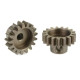 TEAM CORALLY - 32 DP PINION - SHORT - HARDENED STEEL - 17 TE - C-7151