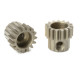 TEAM CORALLY - M0.6 PINION - S HORT - HARDENED STEEL - 15 TEE - C-716