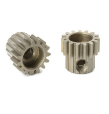 TEAM CORALLY - M0.6 PINION - S HORT - HARDENED STEEL - 15 TEE - C-716