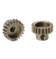 TEAM CORALLY - M0.6 PINION - S HORT - HARDENED STEEL - 20 TEE - C-716