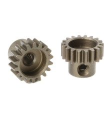 TEAM CORALLY - M0.6 PINION - S HORT - HARDENED STEEL - 18 TEE - C-716