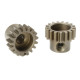 TEAM CORALLY - M0.6 PINION - S HORT - HARDENED STEEL - 17 TEE - C-716